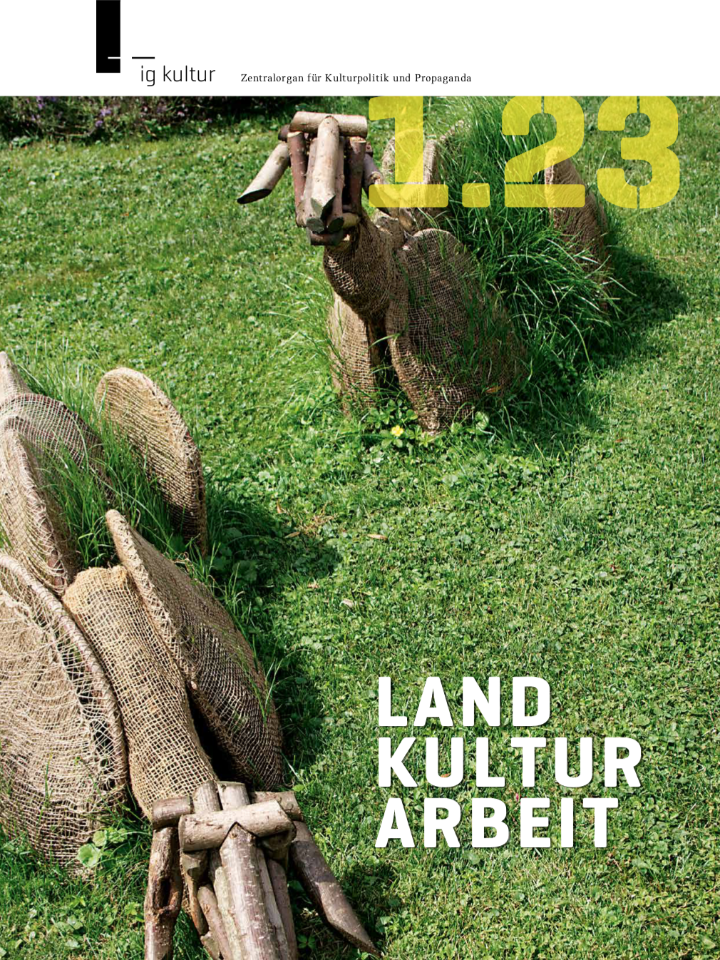 Cover des IG Kultur Magazins, Ausgabe 2023